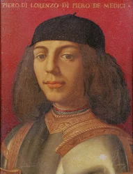 Portret van Piero di Lorenzo de Medici